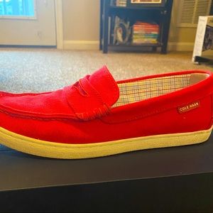 Never worn Cole Haan men’s canvas shoes size 9